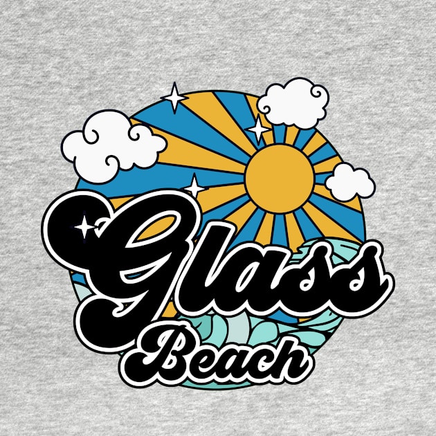 Groovy Beaches Glass Beach by walaodesigns